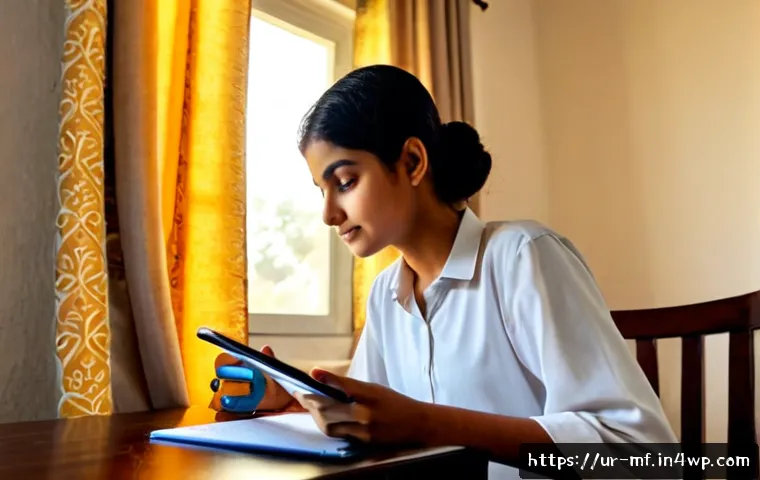 Home 17 AI 기반 교육 플랫폼의 미래 - Photorealistic future AI education scene in a bright Pakistani family home, a teenage student in mod...